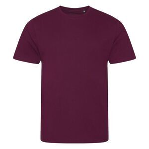 Awdis Mens Cascade Ecologie T-Shirt / Burgundy